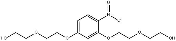 2,2'-((((4-nitro-1,3-phenylene)bis(oxy))bis(ethane-2,1-diyl))bis(oxy))bis(ethan-1-ol) Structure