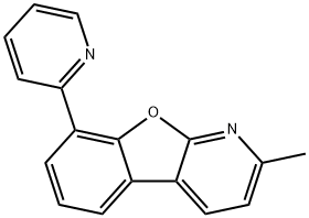 2-Methyl-8-(pyridin-2-yl)benzofuro[2,3-b]pyridine 구조식 이미지