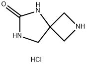 2,5,7-Triazaspiro[3.4]octan-6-one hydrochloride 구조식 이미지