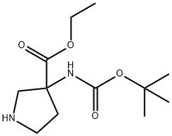 1613023-56-5 Ethyl 3-(Boc-amino)pyrrolidine-3-carboxylate