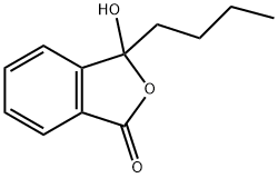 3-butyl-3-hydroxy-2-benzofuran-1-one Structure