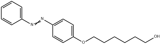 6-[4-(2-phenyldiazenyl)phenoxy]-1-Hexanol Structure