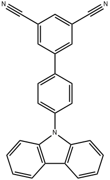 4'-(9H -carbazol-9-yl)biphenyl-3,5-dicarbonitrile Structure