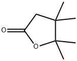 Dihydro-4,4,5,5-tetramethyl-2(3H)-furanone 구조식 이미지