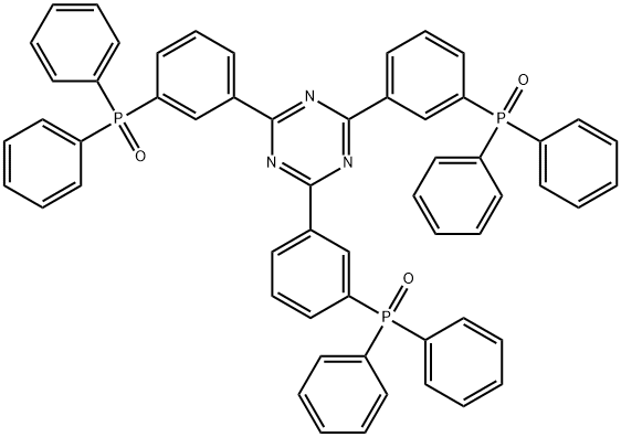 2,4,6-Tris[3-(diphenylphosphinyl)phenyl]-1,3,5-triazine 구조식 이미지