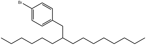 4-(2-hexyldecyl)bromobenzene Structure