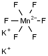 Potassium Hexafluoromanganate(IV) Structure