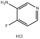 4-Fluoropyridin-3-amine dihydrochloride 구조식 이미지