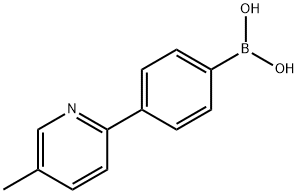 4-(6-methylpyridin-3-yl)phenylboronic acid 구조식 이미지