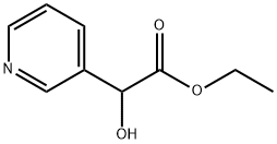 ethyl 2-hydroxy-2-(pyridin-3-yl)acetate 구조식 이미지