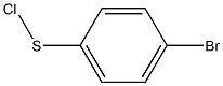 Benzenesulfenyl chloride, 4-bromo- 구조식 이미지