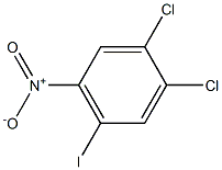 1,2-dichloro-4-iodo-5-nitrobenzene 구조식 이미지