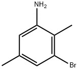 3-bromo-2,5-dimethylaniline Structure