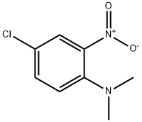 4-Chloro-N,N-dimethyl-2-nitroaniline 구조식 이미지