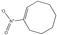 Cyclooctene, 1-nitro- Structure