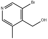 3-Bromo-5-methylpyridine-4-methanol Structure
