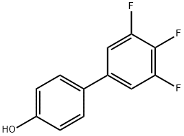 3',4',5'-Trifluorobiphenyl-4-ol 구조식 이미지