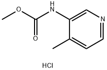 methyl (4-methylpyridin-3-yl)carbamate Structure