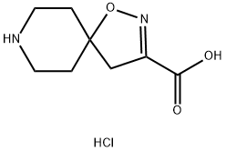 1-oxa-2,8-diazaspiro[4.5]dec-2-ene-3-carboxylic acid Structure