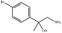 1-amino-2-(4-bromophenyl)propan-2-ol 구조식 이미지