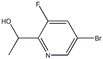 1-(5-Bromo-3-fluoropyridin-2-yl)ethan-1-ol Structure