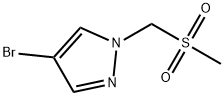 4-bromo-1-(methanesulfonylmethyl)-1H-pyrazole 구조식 이미지