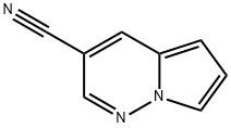 pyrrolo[1,2-b]pyridazine-3-carbonitrile 구조식 이미지