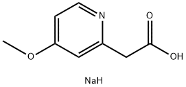 Sodium 2-(4-methoxypyridin-2-yl)acetate Structure