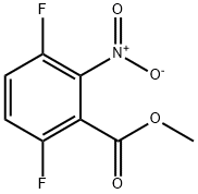 methyl 2,5-difluoro-6-nitrobenzoate 구조식 이미지