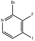 2-Bromo-3-fluoro-4-iodo-pyridine Structure