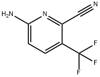 6-Amino-3-trifluoromethyl-pyridine-2-carbonitrile Structure