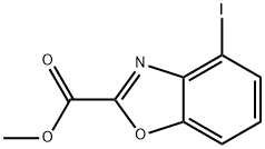 methyl 4-iodo-1,3-benzoxazole-2-carboxylate Structure