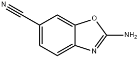 2-Aminobenzo[d]oxazole-6-carbonitrile 구조식 이미지