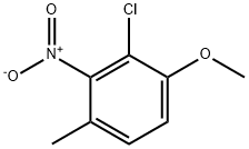 2-Chloro-1-methoxy-4-methyl-3-nitro-benzene Structure