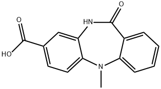 5-methyl-11-oxo-10,11-dihydro-5H-dibenzo[b,e][1,4]diazepine-8-carboxylic acid Structure