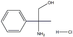 2-AMINO-2-PHENYLPROPAN-1-OL HCL 구조식 이미지