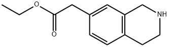 (1,2,3,4-Tetrahydro-Isoquinolin-7-Yl)-Acetic Acid Ethyl Ester Structure