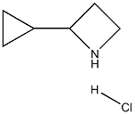 2-Cyclopropylazetidine hydrochloride Structure
