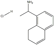 1-(7,8-dihydronaphthalen-1-yl)ethan-1-amine hydrochloride Structure