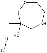 6-METHYL-1,4-OXAZEPAN-6-OL HCL Structure