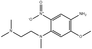 N1-(2-(dimethylamino)ethyl)-5-methoxy-N1-methyl-2-nitrobenzene-1,4-diamine 구조식 이미지