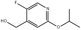 (5-Fluoro-2-isopropoxypyridin-4-yl)methanol Structure