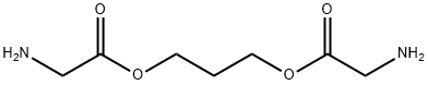 propane-1,3-diyl bis(2-aminoacetate) Structure