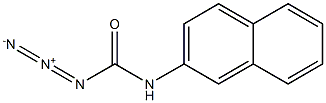 Carbamic azide, 2-naphthalenyl- Structure