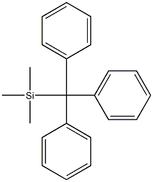 trimethyl-trityl-silane 구조식 이미지