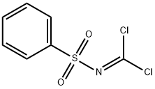 Carbonimidic dichloride, (phenylsulfonyl)- 구조식 이미지