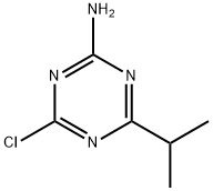 2-Chloro-4-(Iso-Propyl)-6-Amino-1,3,5-Triazine 구조식 이미지