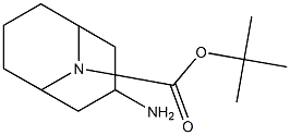 tert-butyl endo-3-amino-9-azabicyclo[3.3.1]nonane-9-carboxylate Structure