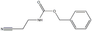 benzyl N-(2-cyanoethyl)carbamate Structure