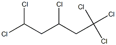 Pentane,1,1,1,3,5,5-hexachloro- Structure